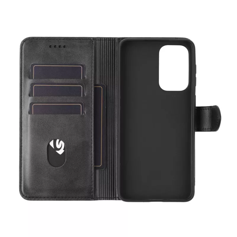 Wallet case eSTUFF Samsung Galaxy A33 Black Reliable protection easy access