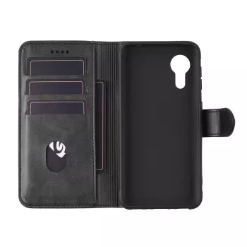 eSTUFF ES67340006-BULK mobile phone case Wallet case Black
