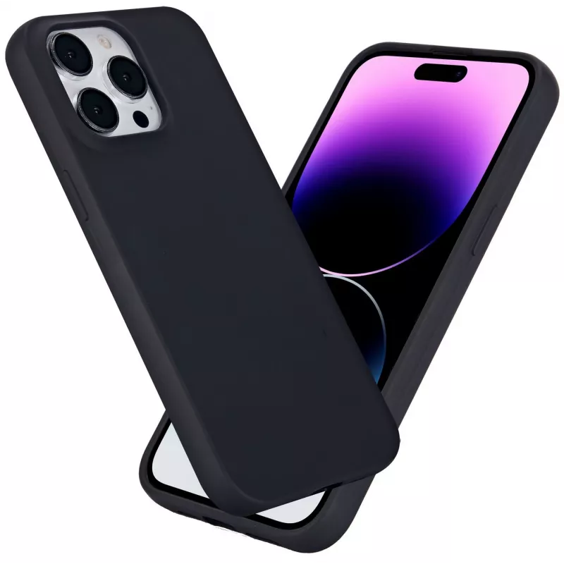 eSTUFF ES67101028-BULK mobile phone case 17 cm (6.7 inch) Cover Black