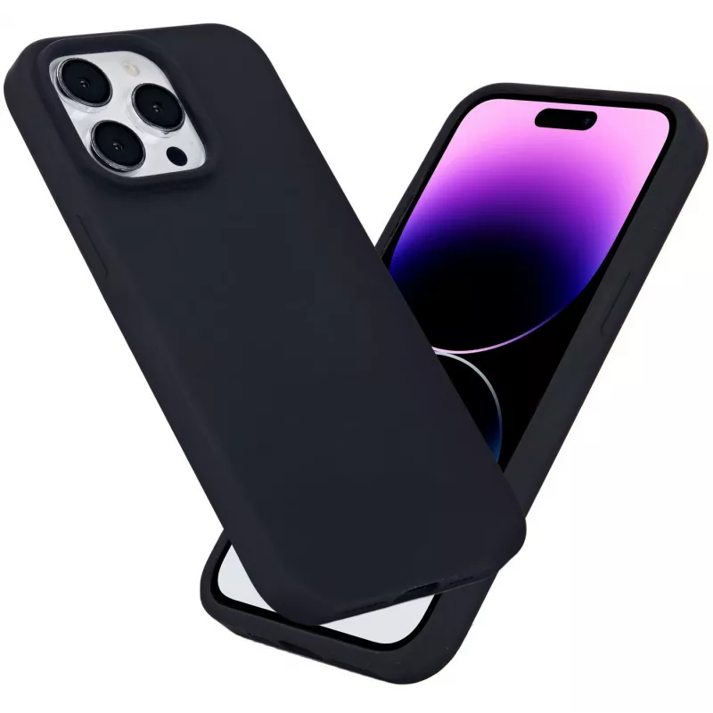 eSTUFF ES67120028-BULK mobile phone case 17 cm (6.7 inch) Cover Black