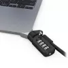 Compulocks Ledge for MacBook Air 13 inch M2 and M3 with Combination Lock Silver