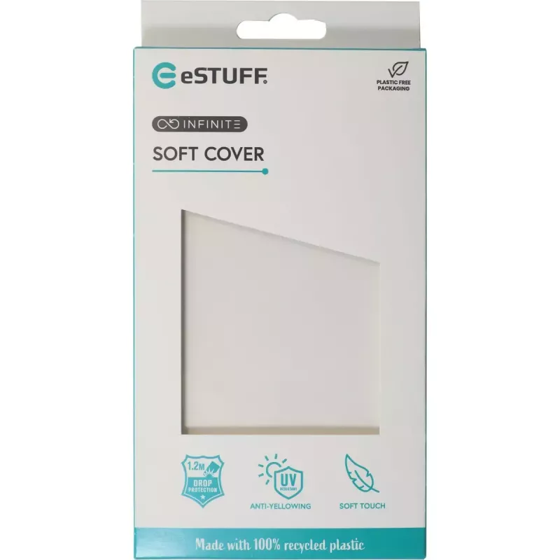 eSTUFF ES67100051 mobile phone case 17 cm (6.7 inch) Cover Transparent