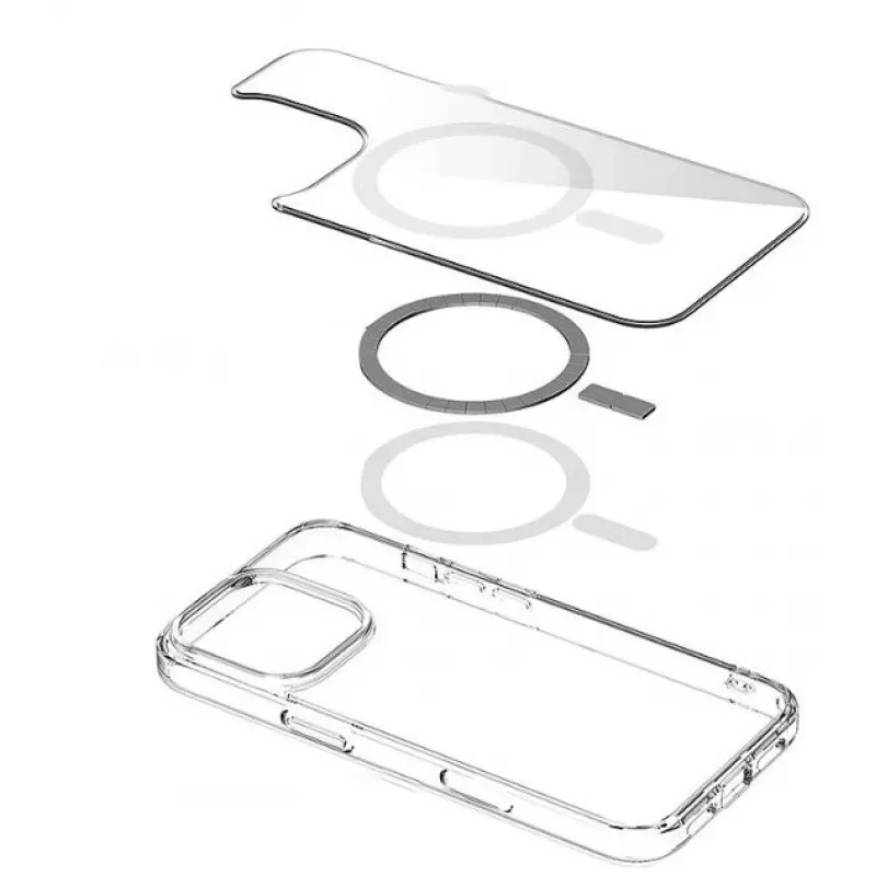 eSTUFF ES67141051 mobile phone case 17 cm (6.7 inch) Cover Transparent