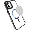 eSTUFF ES67141100 mobile phone case 15.5 cm (6.1 inch) Cover Transparent, Black