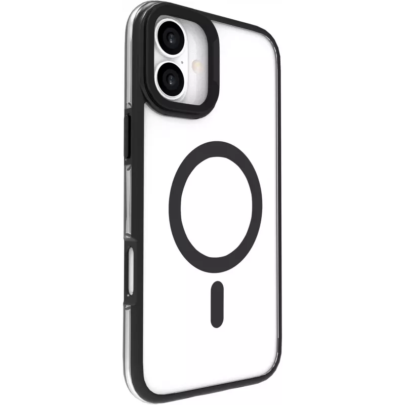 eSTUFF ES67141100 mobile phone case 15.5 cm (6.1 inch) Cover Transparent, Black