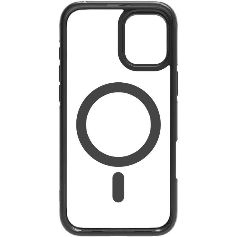 eSTUFF ES67141100 mobile phone case 15.5 cm (6.1 inch) Cover Transparent, Black