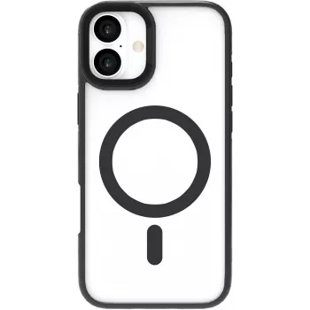 eSTUFF ES67141101 mobile phone case 17 cm (6.7 inch) Cover Transparent, Black