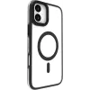 eSTUFF ES67141101 mobile phone case 17 cm (6.7 inch) Cover Transparent, Black
