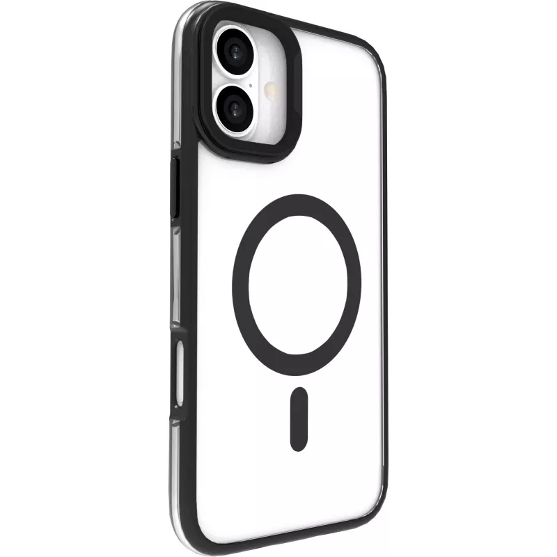 eSTUFF ES67141101 mobile phone case 17 cm (6.7 inch) Cover Transparent, Black