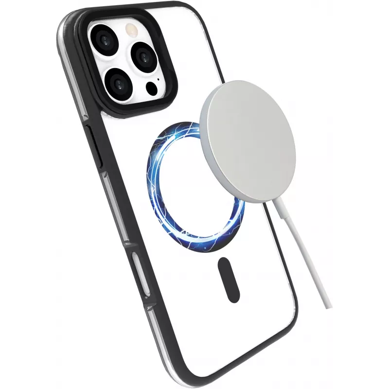 Cover eSTUFF ES67141102 iPhone 16 Pro 6.3 inch Transparent Black
