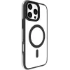Cover eSTUFF ES67141102 iPhone 16 Pro 6.3 inch Transparent Black
