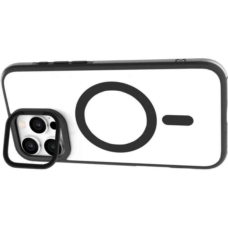 Cover eSTUFF ES67141102 iPhone 16 Pro 6.3 inch Transparent Black
