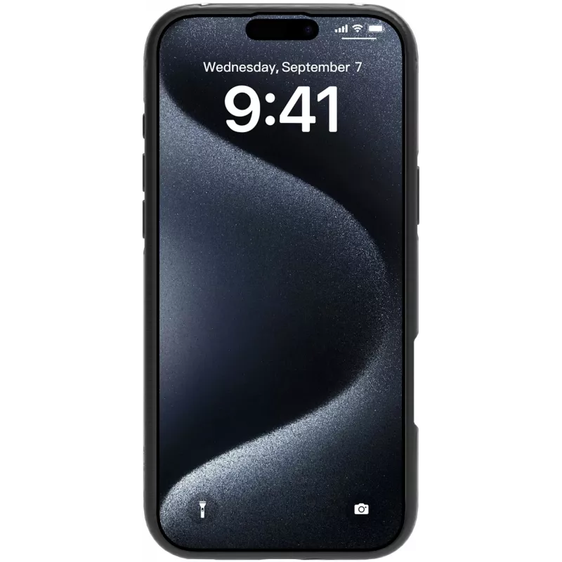 Cover eSTUFF ES67141102 iPhone 16 Pro 6.3 inch Transparent Black