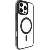 eSTUFF ES67141103 mobile phone case 17.5 cm (6.9 inch) Cover Transparent, Black