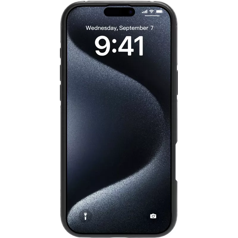 eSTUFF ES67141103 mobile phone case 17.5 cm (6.9 inch) Cover Transparent, Black