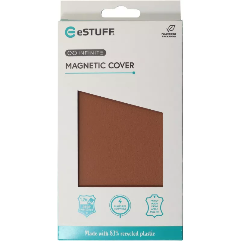 eSTUFF ES67160024 mobile phone case 15.5 cm (6.1 inch) Cover Brown