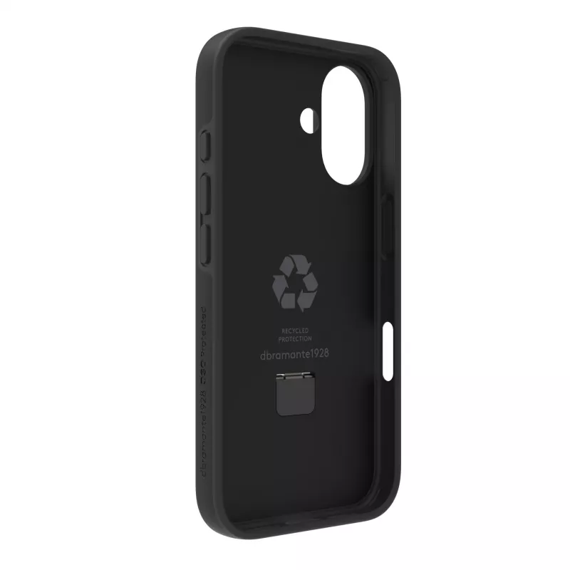 Cover dbramante1928 Iceland Ultra D3O MS Kick iPhone 16 Black