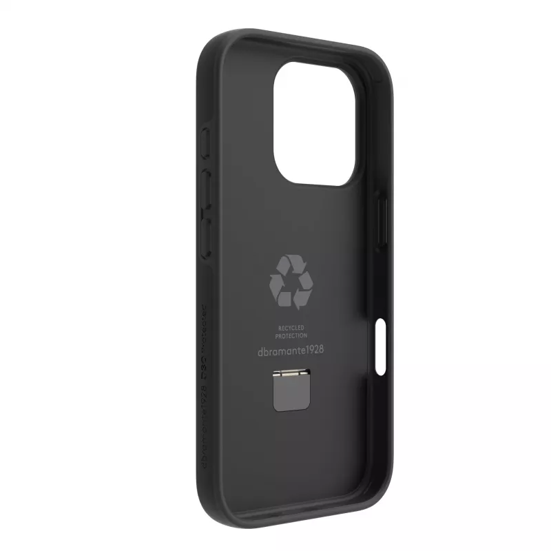 Cover dbramante1928 Iceland Ultra D3O MS Kick iPhone 16 Pro Black
