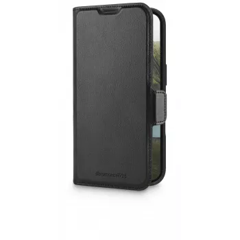 Folding case dbramante1928 Oslo Pro for Apple iPhone 16 Black PU Plastic