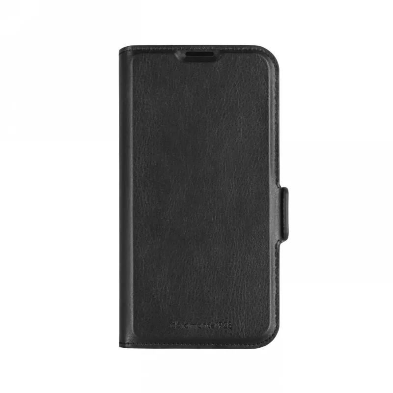 Folding case dbramante1928 Oslo Pro for Apple iPhone 16 Black PU Plastic