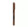 The dbramante1928 Roskilde Cover for iPhone 16 Pro in Dark Tan combines timeless elegance with modern functionality