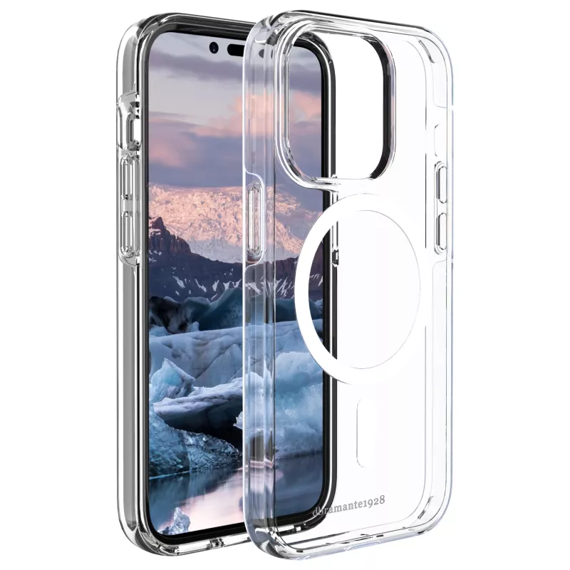 Cover dbramante1928 Iceland Pro MagSafe Compatible iPhone 14 Pro Transparent