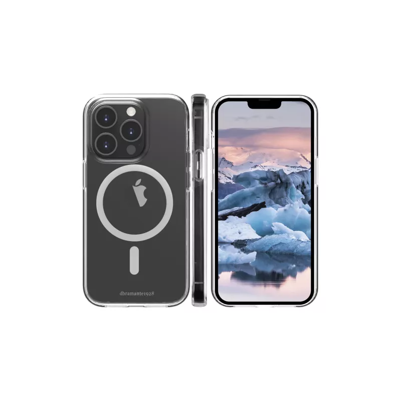 Cover dbramante1928 Iceland Pro MagSafe Compatible iPhone 14 Pro Transparent