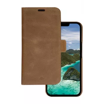 Folio Case dbramante1928 Lynge iPhone 14 Plus Tan 3 Card Pockets