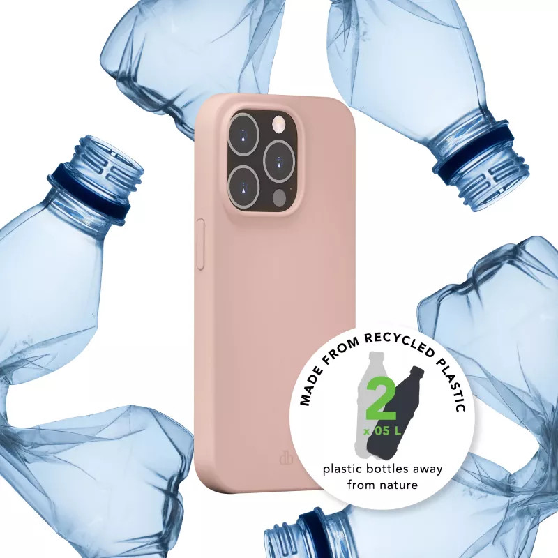 Cover dbramante1928 Monaco iPhone 14 Pink Sand