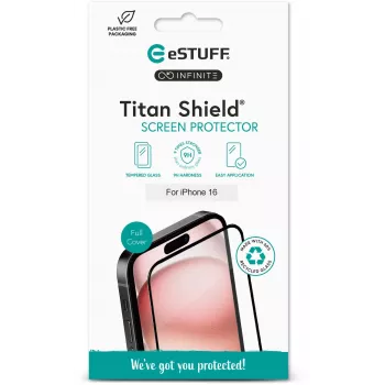 eSTUFF ES501421 mobile phone screen/back protector Clear screen protector Apple 1 pc(s)