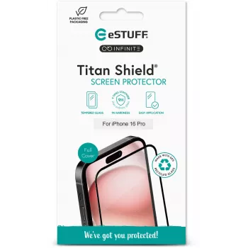 eSTUFF ES501423 mobile phone screen/back protector Clear screen protector Apple 1 pc(s)