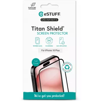 eSTUFF ES501425 mobile phone screen/back protector Clear screen protector Apple 1 pc(s)