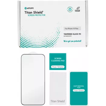 eSTUFF ES501425-50BULK mobile phone screen/back protector Clear screen protector Apple 50 pc(s)