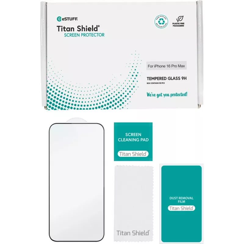 eSTUFF ES501427-50BULK mobile phone screen/back protector Clear screen protector Apple 50 pc(s)