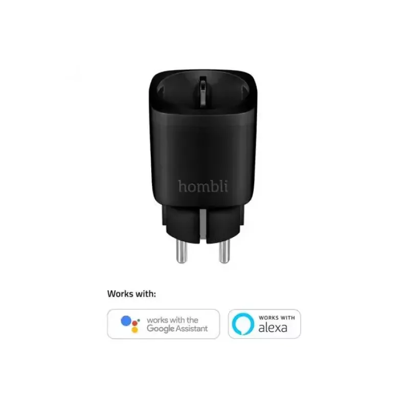 Smart Plug Hombli HBPP-0205 3680 W Indoor Wireless Black