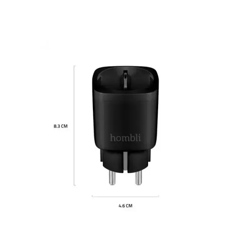 Smart Plug Hombli HBPP-0205 3680 W Indoor Wireless Black
