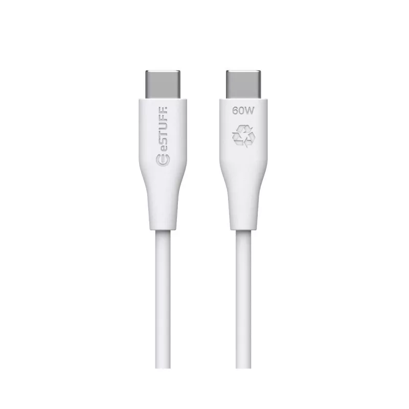 eSTUFF ES604370-BULK USB cable USB 2.0 1 m USB C White