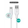 eSTUFF ES605170-BULK USB cable USB 2.0 1 m USB C USB A White