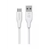 eSTUFF ES605170-BULK USB cable USB 2.0 1 m USB C USB A White