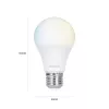 Smart bulb Hombli E27 9W Wi-Fi White
