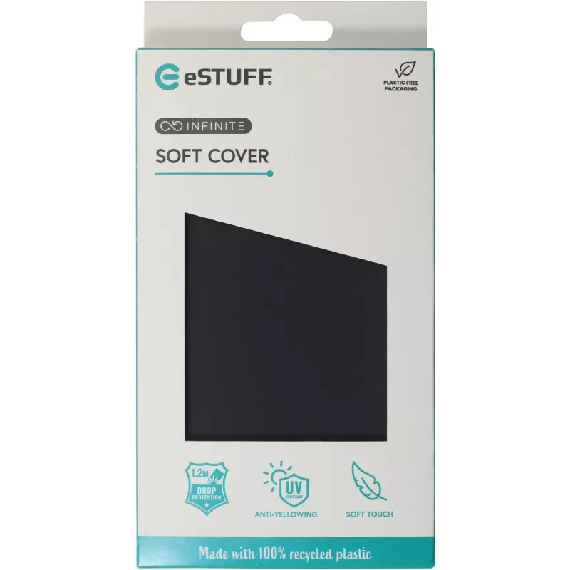 eSTUFF ES67101054 mobile phone case 15.5 cm (6.1 inch) Cover Black