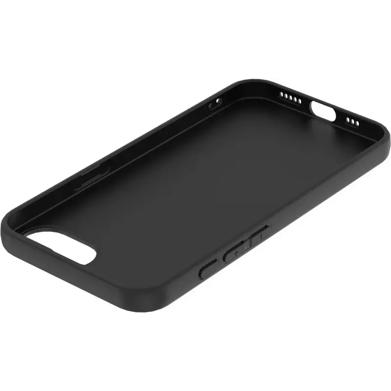 eSTUFF INFINITE GRS VIENNA iPhone 16e Black Cover. Material (ES67101054-BULK)