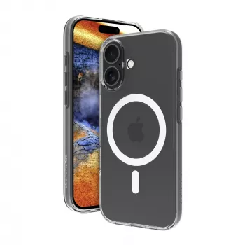 Mobile phone case dbramante1928 Greenland Pro MS Cover for Apple iPhone 17 — transparent plastic