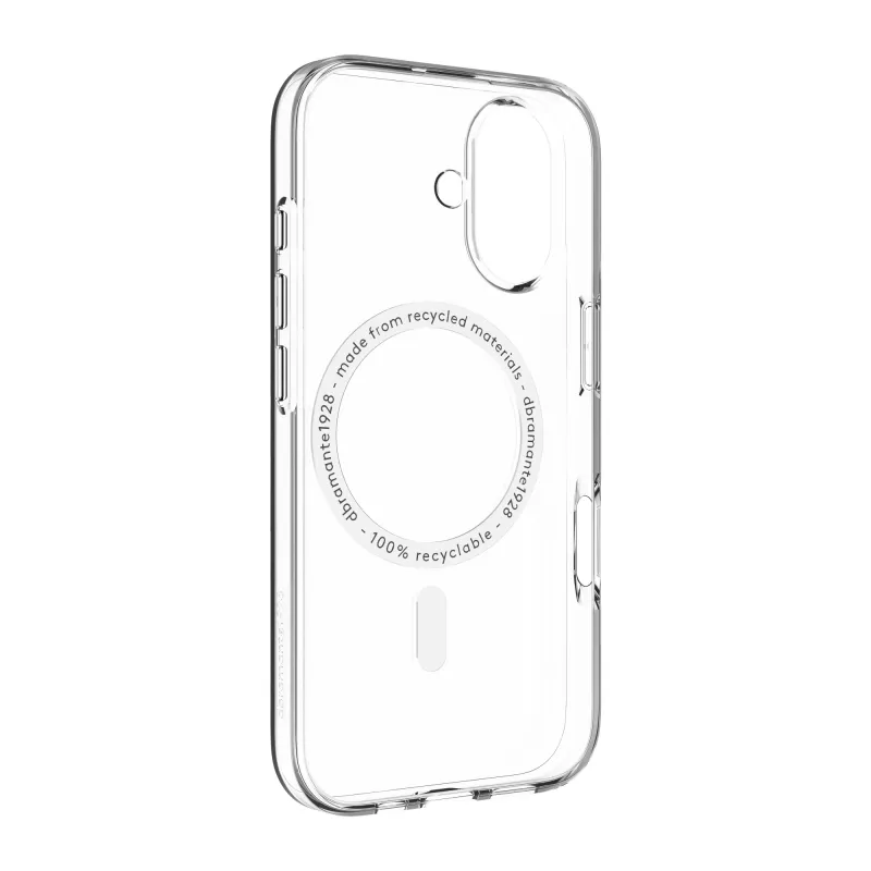 Mobile phone case dbramante1928 Greenland Pro MS Cover for Apple iPhone 17 — transparent plastic