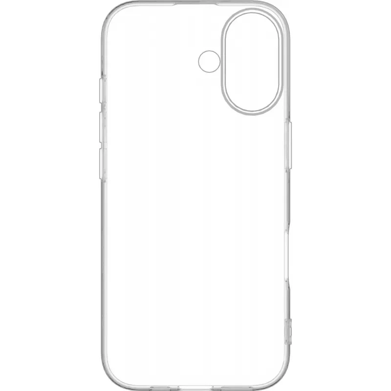 eSTUFF ES67100055-BULK mobile phone case 16 cm (6.3 inch) Cover Transparent