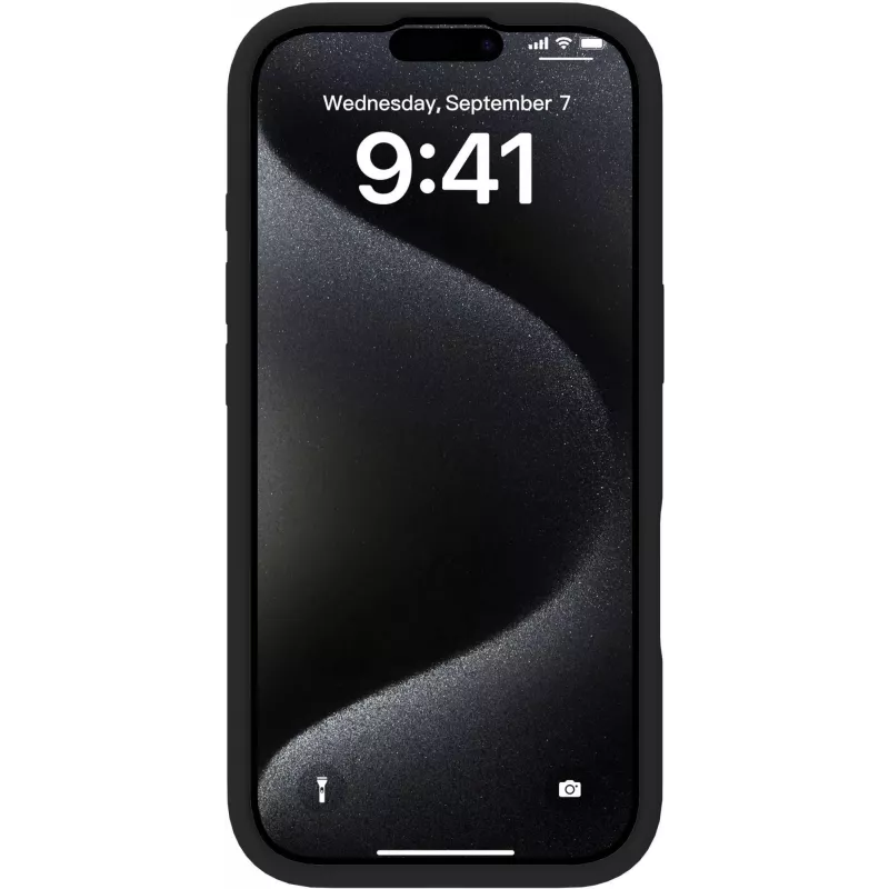 eSTUFF ES67150055-BULK mobile phone case 16 cm (6.3 inch) Cover Black