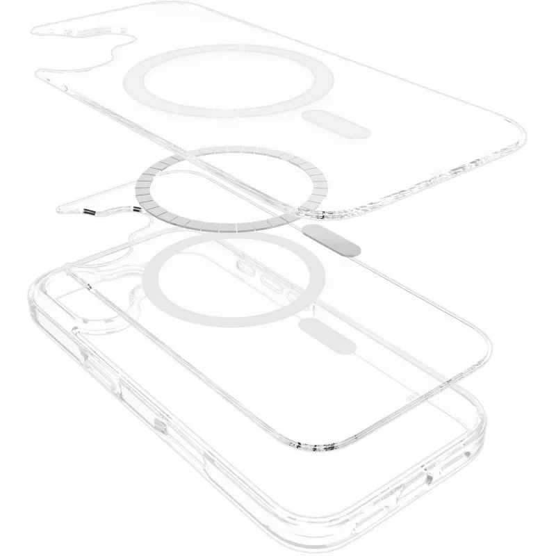 eSTUFF ES67141055 mobile phone case 16 cm (6.3 inch) Cover Transparent