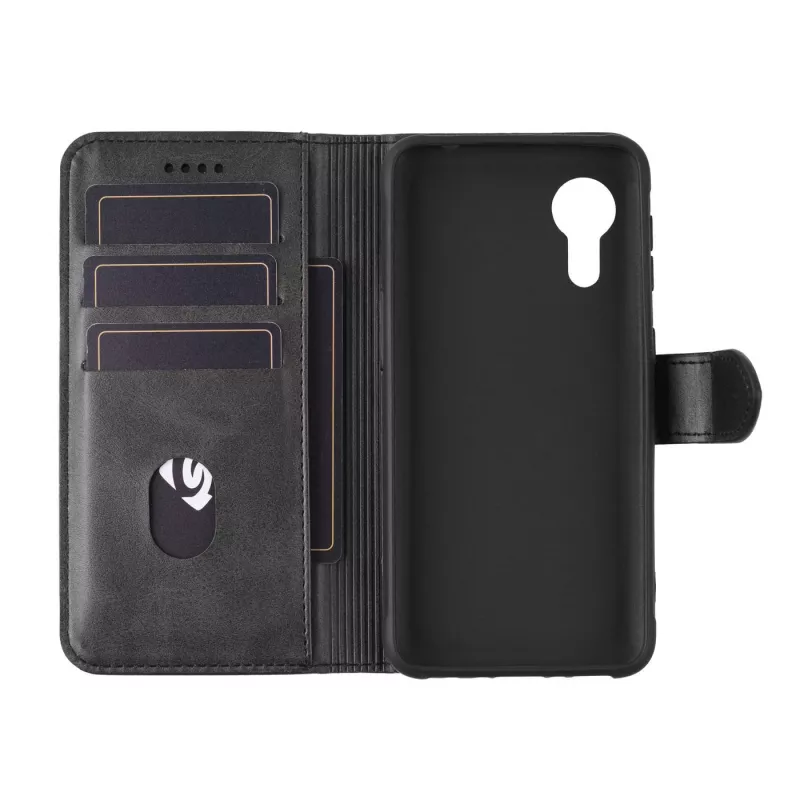 eSTUFF ES67340008-BULK mobile phone case 16.3 cm (6.4 inch) Wallet case Black