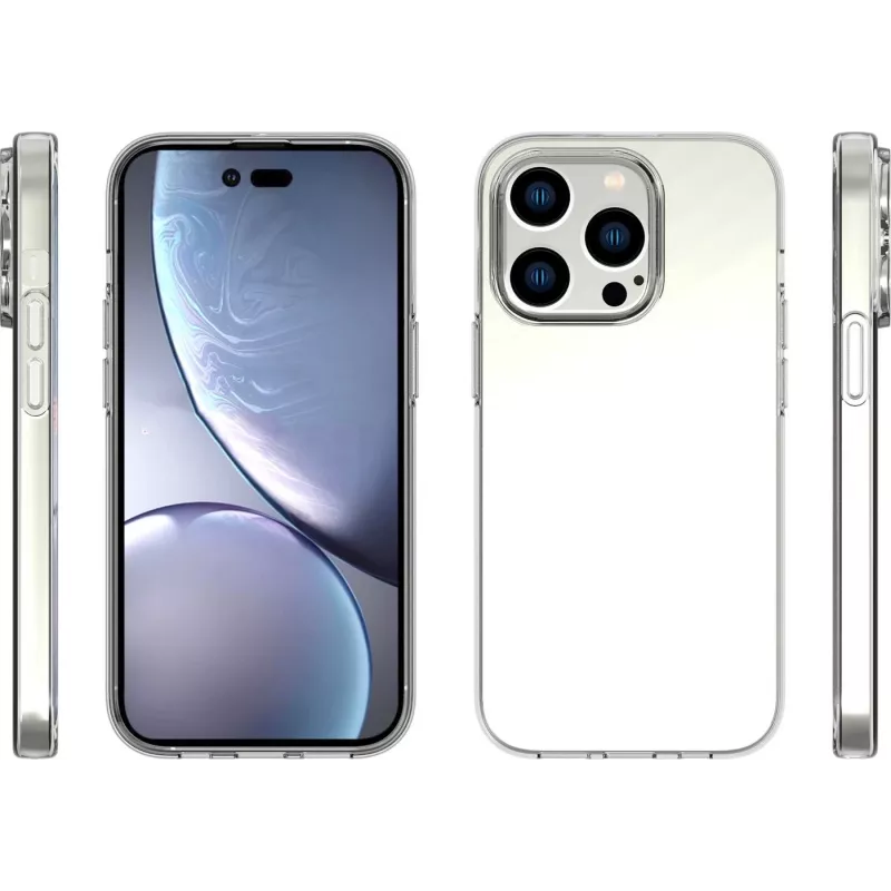 eSTUFF ES67100039-BULK mobile phone case 15.5 cm (6.1 inch) Cover Transparent