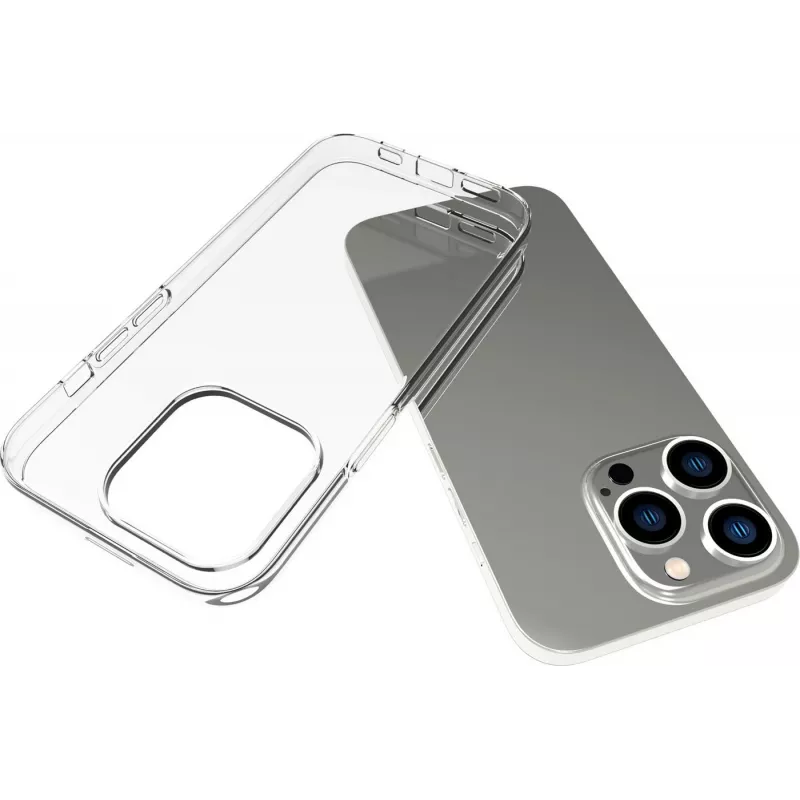 eSTUFF ES67100039-BULK mobile phone case 15.5 cm (6.1 inch) Cover Transparent